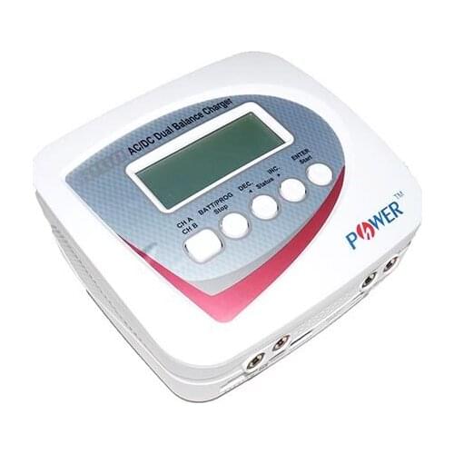 H-Power 1-6S 100W * 2 Dual-output Lipo Battery Charger H100 for RC Model