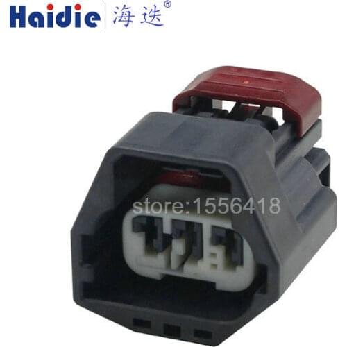 Free shipping 5sets 3pin Auto connector wiring harness sealed cable waterproof connector 7283-5691-10