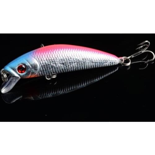 1Pcs 7cm/8.1g Minnow Fishing Lure Wobblers Crankbait Artificiais Para Pesca Japan Hard Bait Swimbait Boat Sea Fishing Tackle