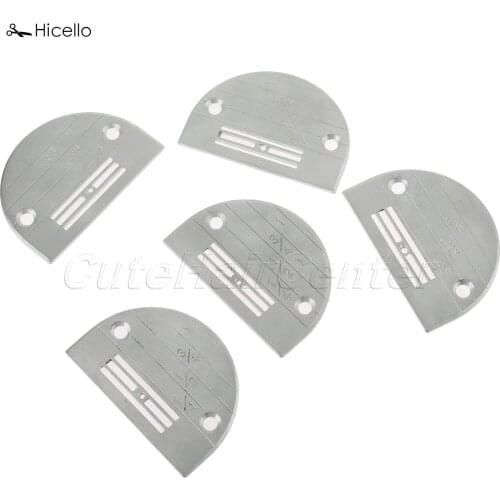 Good Quality 1PC Needle Plate Industrial Sewing Machine Needle Plate 5 Sizes for Brother,Juki, Singer etc 6.35 cm x 4.35 cm