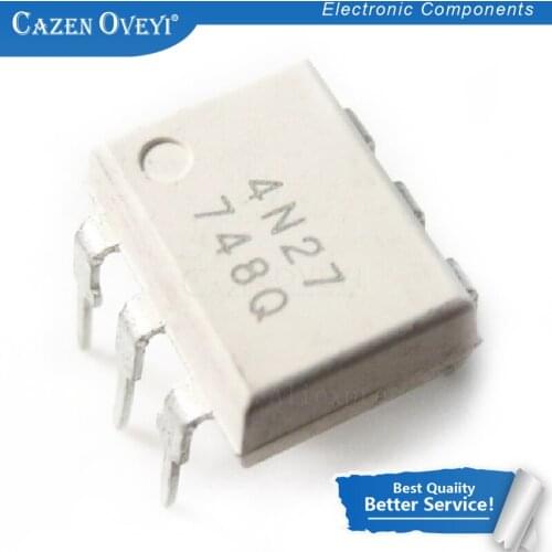 10pcs/lot EL4N27 4N27 DIP-6 SMD-6 optocoupler opto coupler original authentic In Stock