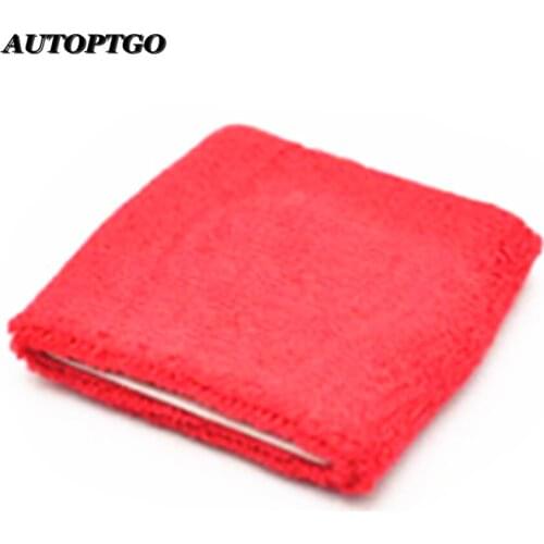 2Pcs Universal Engine Bay Reservoir Brake Clutch Fuel Oil Tank Protective Cover Dress Up