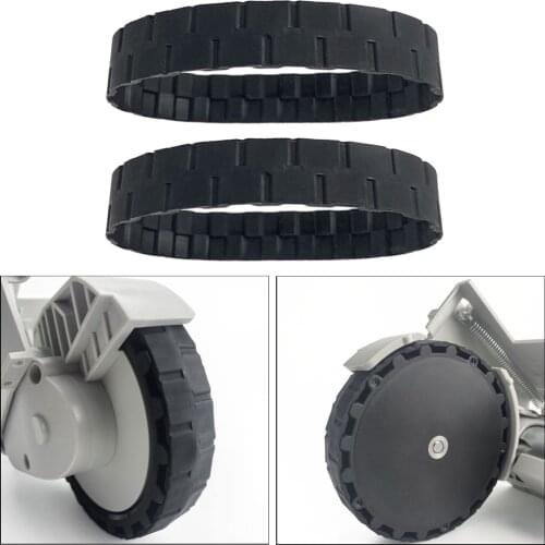 2 Pieces Anti-Slip Anti-Wear Wheel Tire for 500, 600, 700, 800 and 900 Vacuum Cleaner Accessories