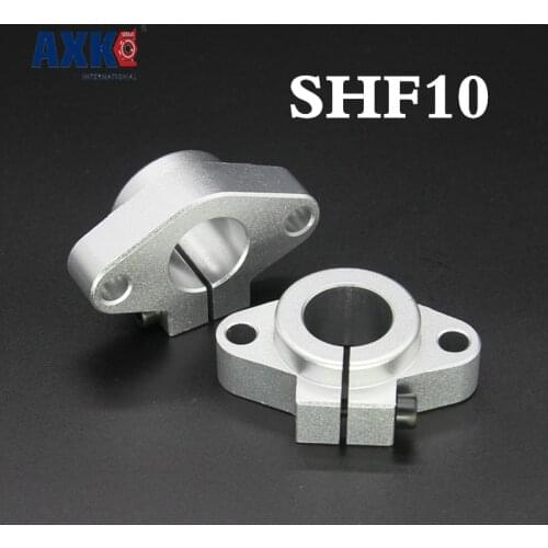 2021 Limited Promotion Ball Bearing Thrust Bearing 4pcs/lot Free Shipping Shf10 10mm Shaft Support Linear Rail Cnc Router Xyz