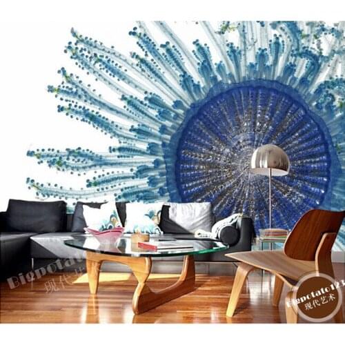 The custom 3D murals,Microbial microscopic photography in water papel de parede,living room sofa TV wall bedroom wall paper