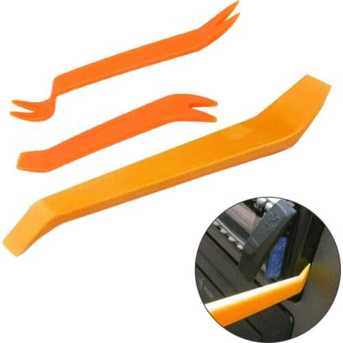 4Pcs Auto Car Radio Panel Door Clip Panel Trim Dash Audio Removal Kit Repair Hand Cockpit Pry Tool Accessories