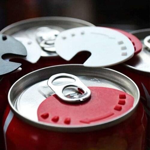 5pcs Creative Can Convert Soda Savers Tops Snap On Cold Beverage Leakproof Can Caps Can Lid Dust Free Sealer Random Color
