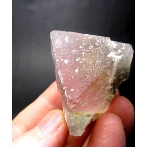 63g Pink Octahedral Fluorite w/ Quartz - crystals and stones healing Mineral specimen Home Decor feng shui decoration