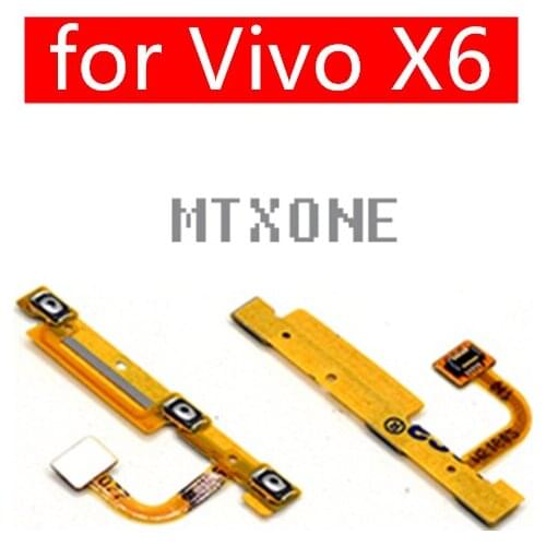 For Vivo X6 Power Volume Side Key button Flex Cable for Vivo X6 On Off Switch Flex Cable Replacement Repair Parts
