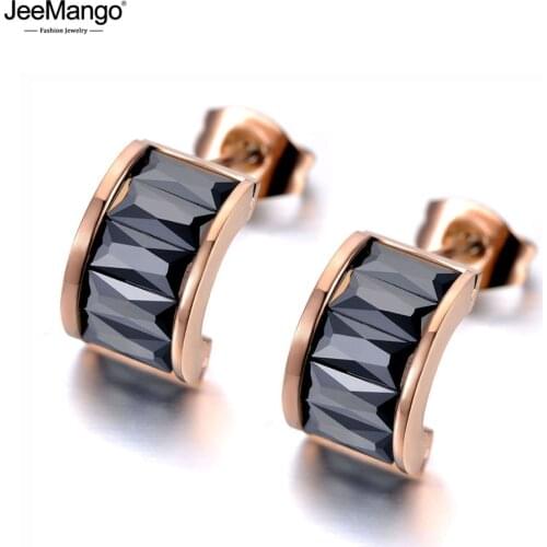 JeeMango Earrings With Stones