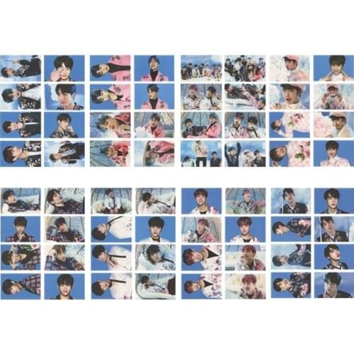 KPOP lomo Photo Card Bangtan Boys Poster Tour Seoul Concert Album Hip Hop Self Made Paper Cards Autograph Photocard