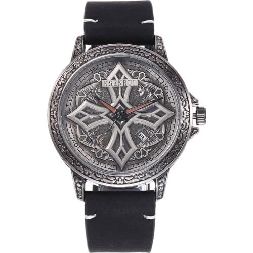 New Leather Band Watch Men Clock Quartz Fashion Luxury Montre Homme 2019 Casual Water Resistant Sports Unique Wristwatch Mens