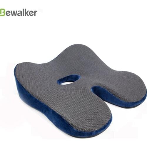 Office Beautiful Buttocks Chair Pillow Memory Foam Chair Cushion Non-Slip Plush Cushion Of New Fart CushionCar Seat Cushion 2021