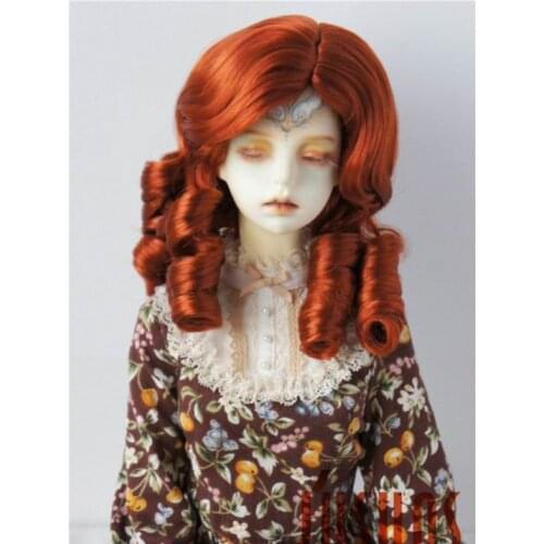 JD324 1/3 SD synthetic mohair doll wigs 8-9inch 21-23CM Shanghai noble lady retro hair style