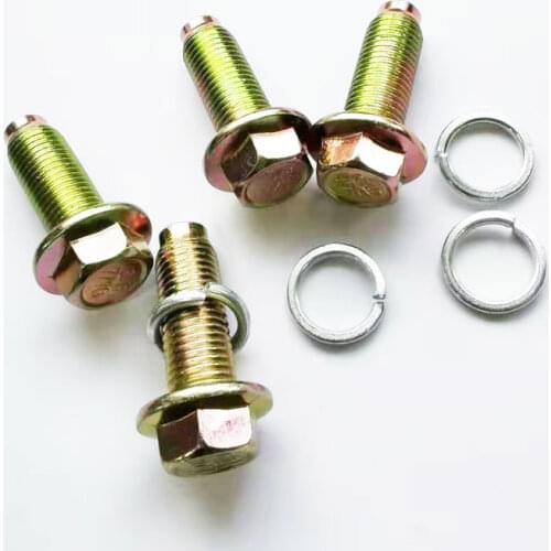 Safety belt screws for auto 3 point seat belt