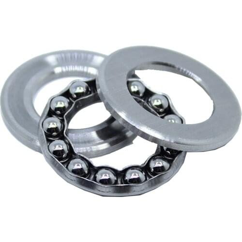 S51107 (2PCS) Bearing 35x52x12mm 35*52*12mm 51107 Stainless Steel Thrust Ball Bearings