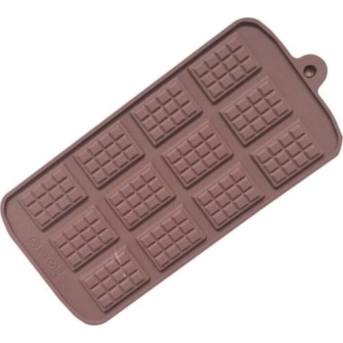 Silicone Chocolate Mold Fondant Molds DIY Candy Bar Mould Cake Decoration Tools Kitchen Baking Accessories LX8568