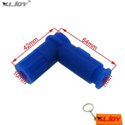 Blue Ignition Coil Spark Plug Cap For 50cc 110 125 140 150 160cc 200cc 250cc Pit Dirt Bike Quad ATV Buggy Go Kart Moped Scooter