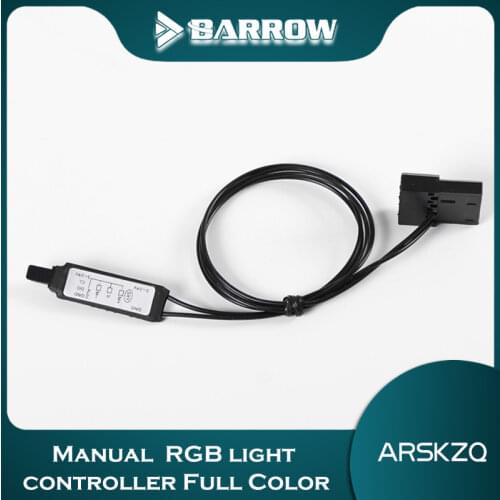Barrow Water Cooling LRC RGB Control System 5V 3PIN Manual RGB light controller Full Color RGB Lighting Control System LRC2.0