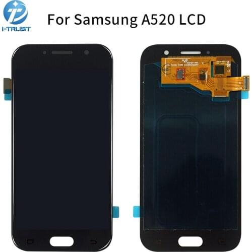 10 pcs 5.2"LCD For Samsung Galaxy A5 2017 A520F A520 LCD Display Touch Screen Digitizer Assembly SM-A520F Display Replacement