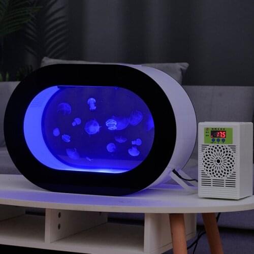 Spot goods offer top table viewing aquarium jellyfish ecological tank jellyfish tank multi-purpose tank