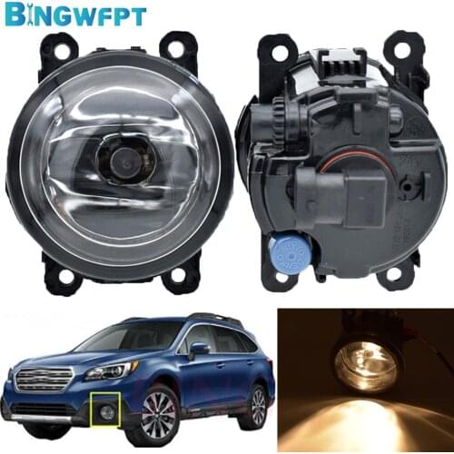 High Quality Halogen lamp For Subaru Outback 2.5L H4 2010 2011 2012 Fog Lamp Assembly DRL Fog Light Headlights Car H11 LED 12V