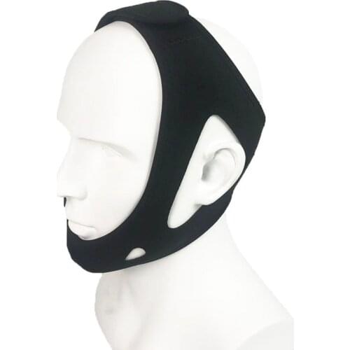 1Pcs Anti Snore Chin Strap Stop Snoring Sleeping Suppport Belt Jaw Lift Mouth Close Adult Male Female Sleep Helping Care Tools