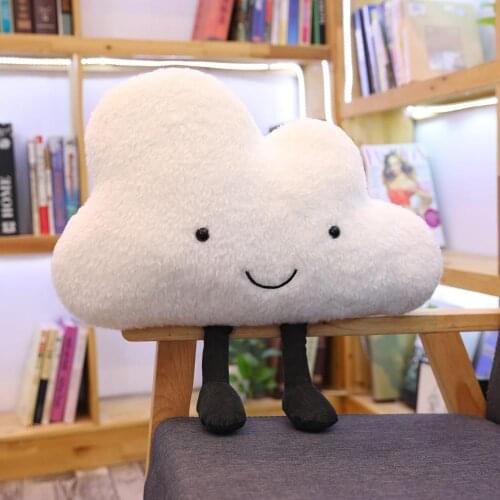 1pc 25CM Cloud Plush Toy Pendant Home Decoration Cushion Sofa Bed Stuffed Dolls Pillow For Kids Children Lover Birthday Gift