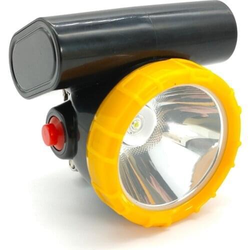 12pcs/lot New KL2.5LM Wireless LED Mining Light 3W Headlamp Miner Cap Lamp