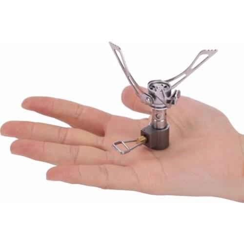 3000W 45g Mini Camping Oven Gas Stove Outdoor Portable Folding Survival Furnace Stove Pocket