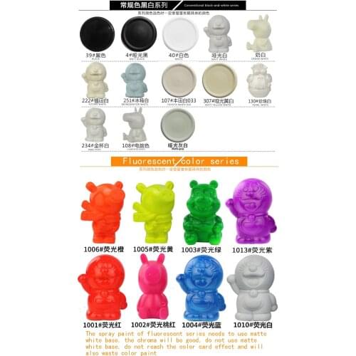 Automatic hand spray paint Fluorescent color bottle hair mist glass bult holder phone case holder cans