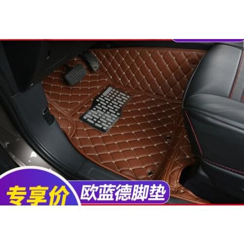 For Mitsubishi Outlander 2013-2019 car floor mat car foot pad Left hand driver car accessories