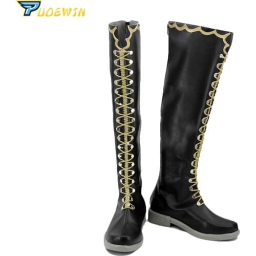 BanG Dream Minato Yukina Cosplay Carnaval Shoes Boots Halloween Christmas Shoes