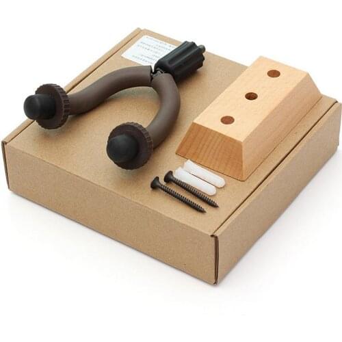 Beech Guitar Wall-mounted Hanger Guitar Wall Hook For Ukulele Guitar Accessories Violao Marshall Pedal De Guitarra Guitar Picks