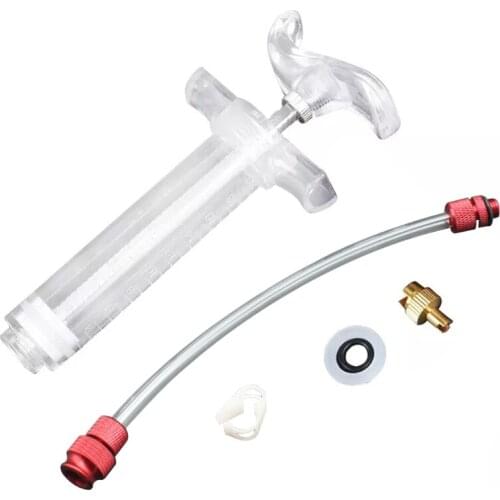 Tubeless Tyre Sealant Injector MTB Mountain Road Bike Bicycle Cycling Tire Filling Tool Syringe Puncture Repair Kit