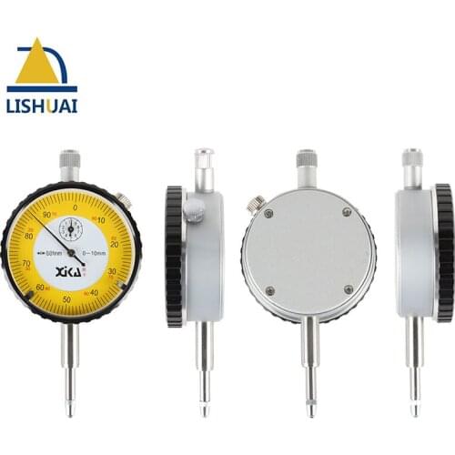 0-10mm Metric Dial Indicator 0.01mm Accurate Micrometer Vertical Dial Gauge Tools