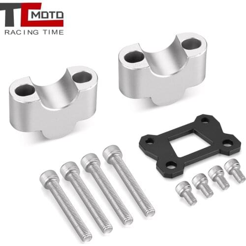 MT07 FZ 07 TRACER 700 2014-2020 Handlebar Risers Clamp Height Up Also Backward Extend Adapters Motorcycle for Yamaha MT 07 FZ07