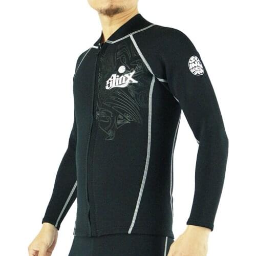 SLINX RivaRanger 2mm Neoprene Scuba Diving Suit Windsurfing Swimwear Boating Snorkeling Fleece Lining Warm Jacket Wetsuit