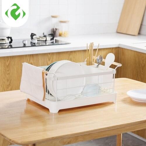Home Storage Kitchen organizer dishes and plates rack Wrought iron kitchen storage rack cutlery organizer Modern minimalist hot