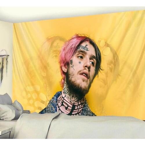 Character art home decor bedroom wall tapestry Bohemian decorative yoga mat psychedelic scene Hippie mattress