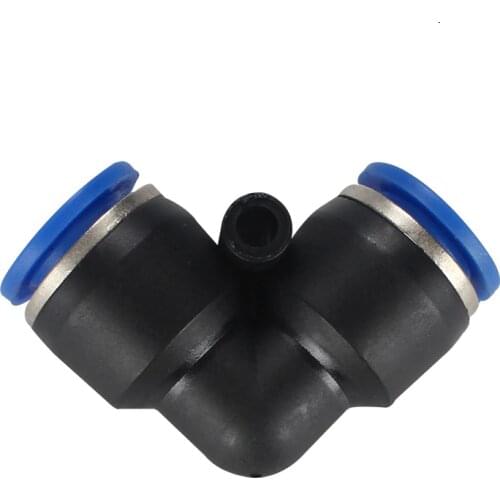 4mm 6mm 8mm 10mm 12mm 14mm 16mm Elbow Pneumatic Quick Fitting Plastic Push to Connect Pipe Tube Fittings