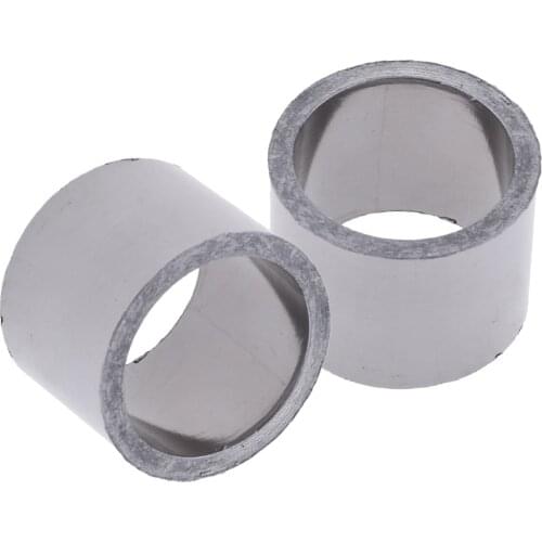 2 Pcs ATV Exhaust Pipe Gasket For Dirt/ Bike/ATV/Scooter/Quad Muffler OD48mm ID38mm Alloy ATV Accessories