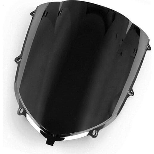 Clear Black Motorcycle Windshield Windscreen Fit For KAWASAKI Ninja ZX1000 ZX10R ZX-10R 2004 2005