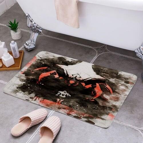 Mass Effect 3D Print Doormats Rectangle Non-Slip DoorMat Bedroom Kitchen Entrance Print Door rugs Dropshipping