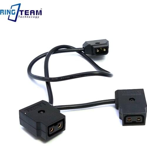 DTap Power Spliter D-Tap Male Connector to 2x P D Tap Female Tip Cable Cord for Anton Bauer Broadcast Film & Video Accessories