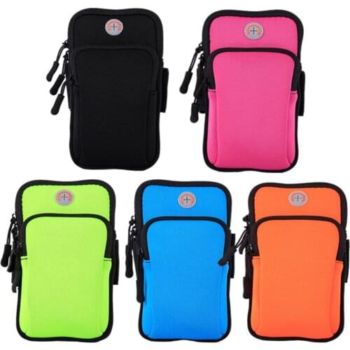 Sports Case for CUBOT KingKong 5 Pro / X50 Running Waist Pouch for Danew Konnect 509 608 Phone Arm Bag Zipper