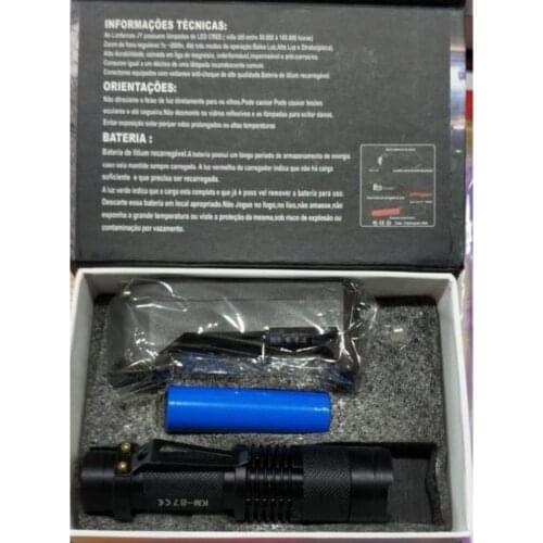 Wedge Star Km-87 Zoomlu Mobile Flashlight Rechargeable