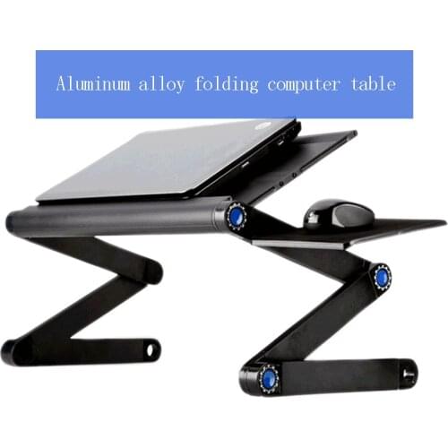 Bed computer desk desk notebook folding bracket simple lifting lazy table dormitory home bedroom learning standing table