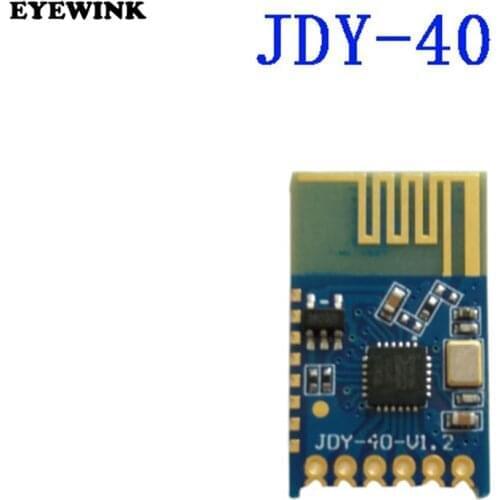 10pcs JDY-40 2.4G Wireless Serial Port Transmission Transceiver and Remote Communication Module IO TTL Diy Electronic