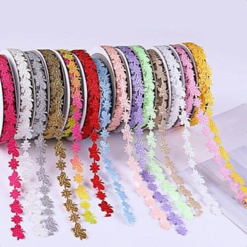 15mm / 20yards butterfly polyester ribbon hair decoration craft gift packaging belt DIY manual auxiliary material ribbon